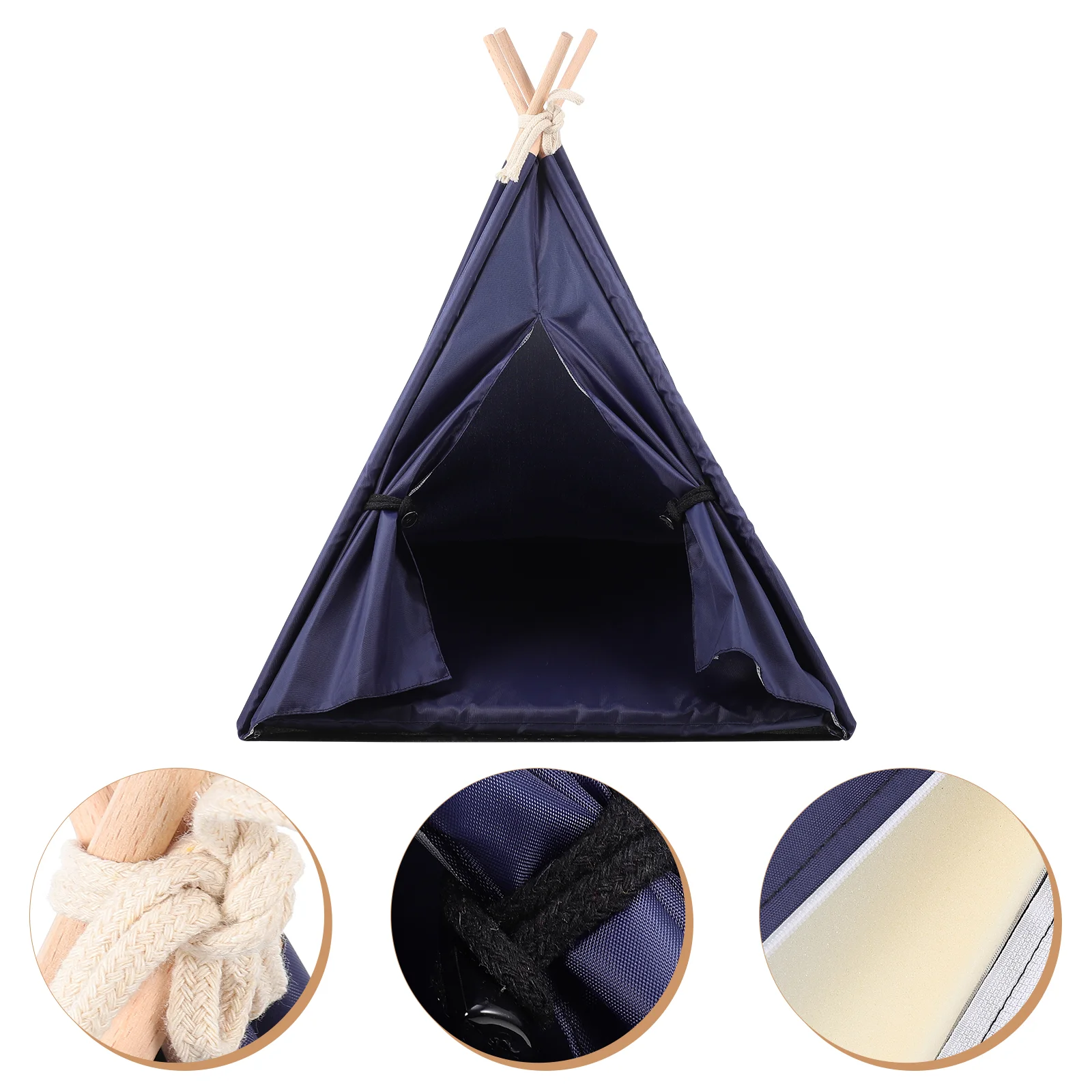 

Pet Waterproof Rest Tent Floor Dog Sleeping House Kitten Hiding Tent for Home