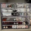 Makeup Storage Box Acrylic Transparent Drawer Divided Style Organizer Large Capacity Desktop Compact Dustproof Lipstick Storage 3