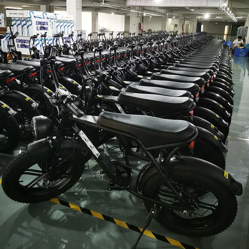20inch Fat Tire OUXI V8 Off Road Electric Mountain Bicycle 1000W 750W Motor Electric Bike