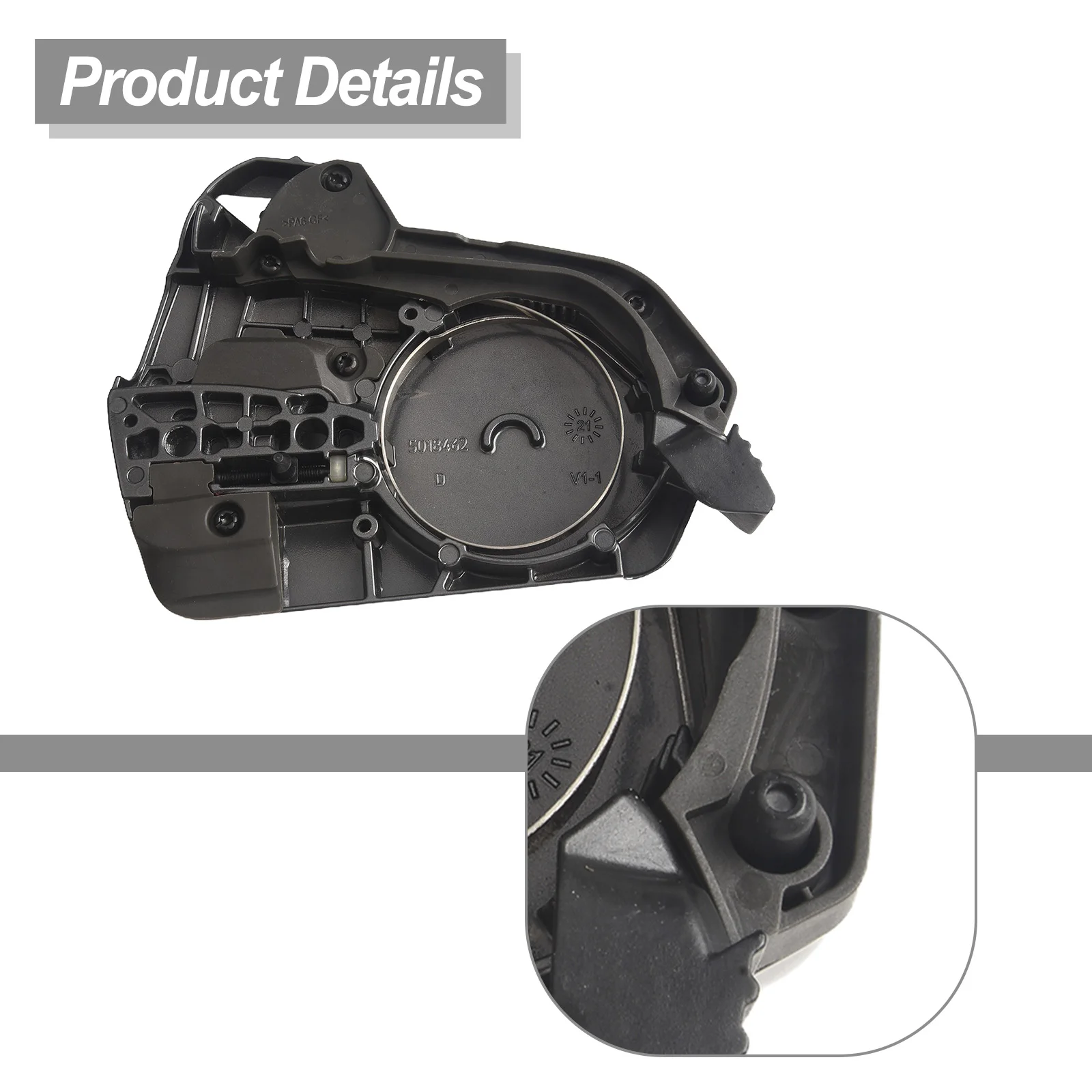 Chainsaw Clutch Cover Replacement Parts for 550XP 550XPG 560 Including Gas Cap and Felling Dog OEM 505199005 Compatible