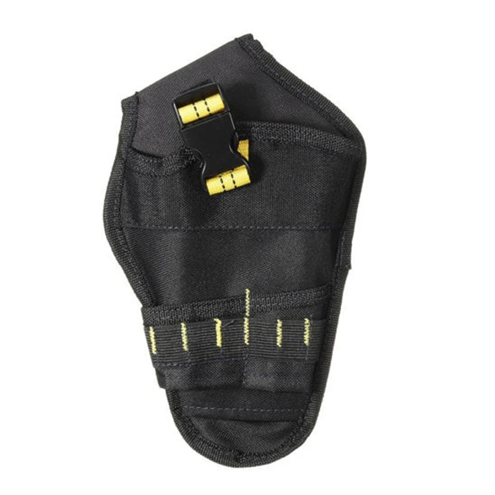 Portable Heavy Duty Drill Driver Holster Cordless Electrician Tool Bag Bit Holder Belt Pouch Waist Cordless Drill Storage Pocket roller cabinet