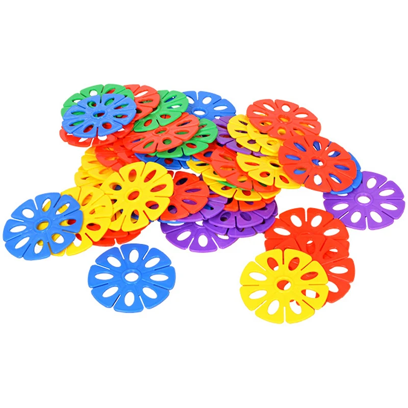 Snowflake Building Blocks Building Blocks Toys 9CM For 3 5 7 9 Years Old Boys Girls