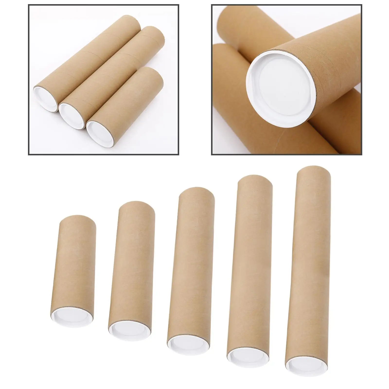 Long cardboard Poster Tubes Packaging for Blueprint Paintings Shipping -  AliExpress