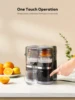 Electric Citrus Juicer, Automatic Dual Orange and Lemon Squeezer with Built-In Citrus Slicer, Easy to Clean, 2 in 1 Electric Fru 5