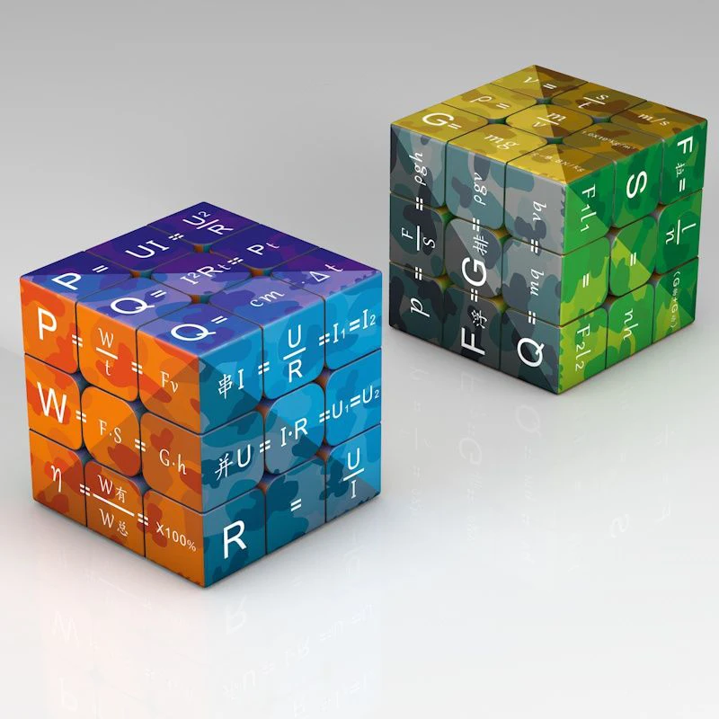 Magic Cube Puzzle Puzzle Cube Educational Toys Magic Puzzle Toy Puzzle Toys 3x3x3 Magic Puzzle Cube Math Chemistry Element Physical Kids Puzzle Cube with Base Magico Cubo Children's Gifts Educational Toys