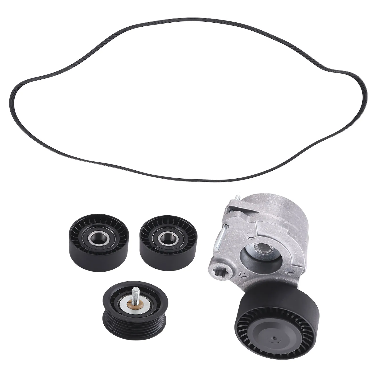 Drive Belt Kit For Audi 8K2 2.0 TDI 1968 ccm, 130 KW, 177 PS 2011/11-2015/12