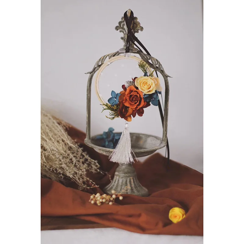 

Runjia home cake stand wedding props European vintage dim sum plate Art wedding dessert table high tray