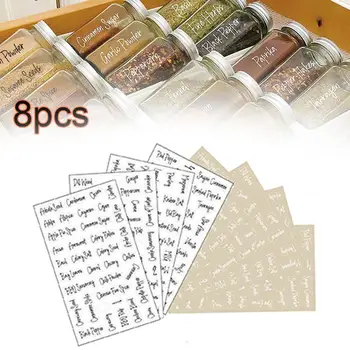 Transparent Spice Labels 1