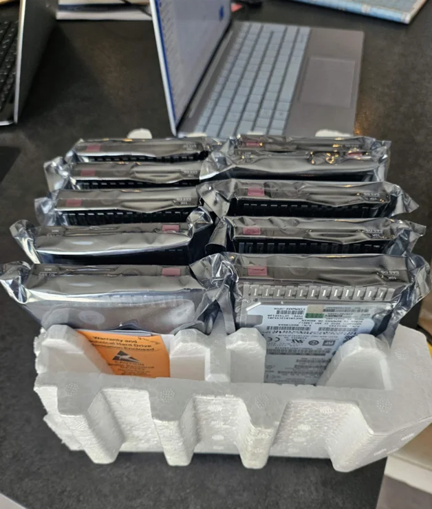 HPE 1.2TB 10K 12G 2.5 SAS SC DS HDD 872479-B21/872737-001