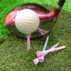 83MM/ 3-1/4 Inches Wooden Golf Tees Colorful Golf Wood Tees Accessories 100 Pack 6