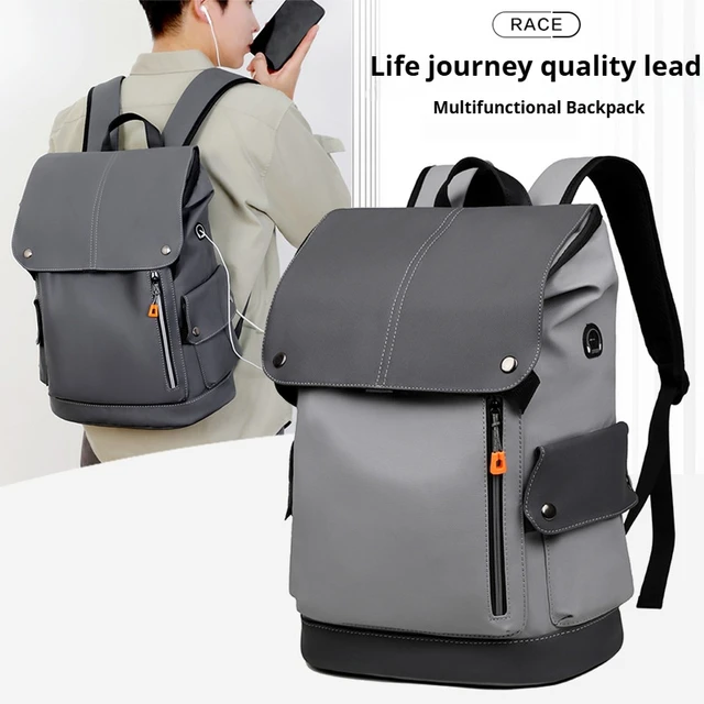Large Capacity Simple Fashion Backpack - Versatile and Spacious Casual Travel Bag for Daily Commute and Weekend Getaways 1