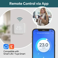 Beok Battery Powered Wifi Thermostat for Thermostat Smart Home Tuya Heating/Cooling Temperature Controller ,Alexa,Google Home - Image 2