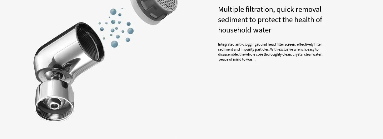 Xiaomi Mijia Mouthwash Bubbler S1 Universal Faucet description image 7
