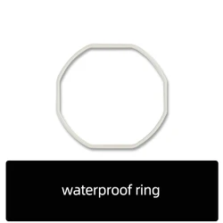 Premium Stainless Steel Silver Watch Case Mod Kit - Solid Metal Upgrade (Waterproof ring)
