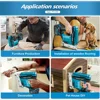 Straight U Staples F30 422 1022 Brushless Wireless Cordless Electric Nail Gun Stapler Nailer + 1set Nails For Makita 18V Battery 6
