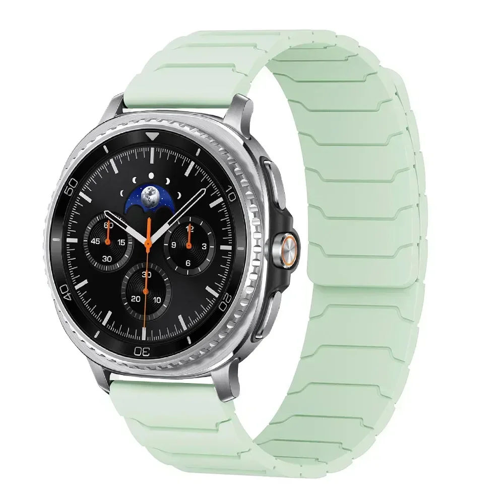 Magnetic Loop Silicone Sports Strap - No-Gap Replacement Watch Band