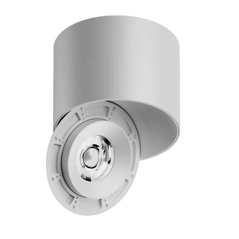 7W-12W 풀 스펙 LED 스포트라이트 355 ° 부드러운 회전 다용도 마운트 조광 가능 및 조광 불가능 옵션 실내 램프