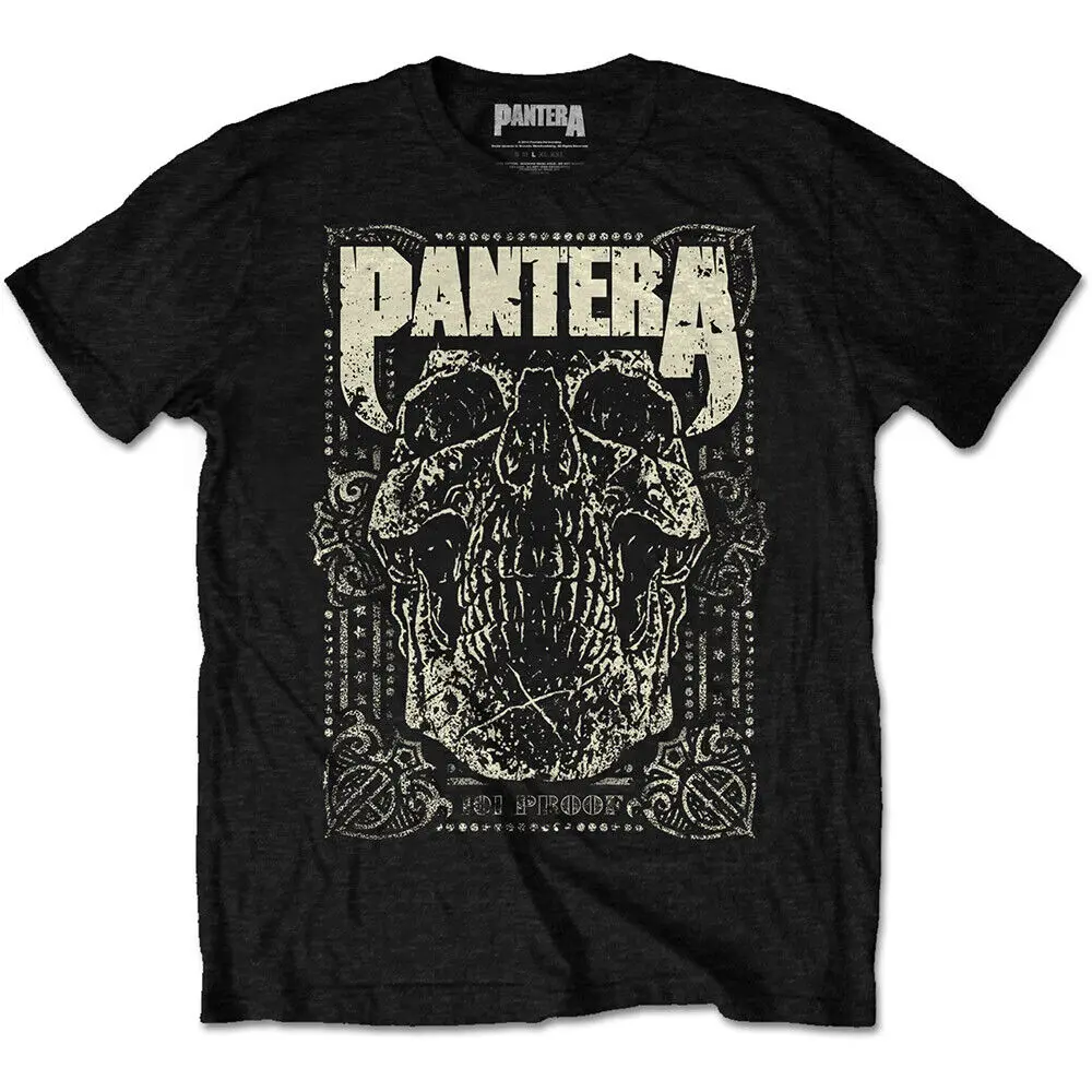 

Pantera Unisex T-Shirt: 101 Proof Skull Men's Clothing Short Sleeve Tops