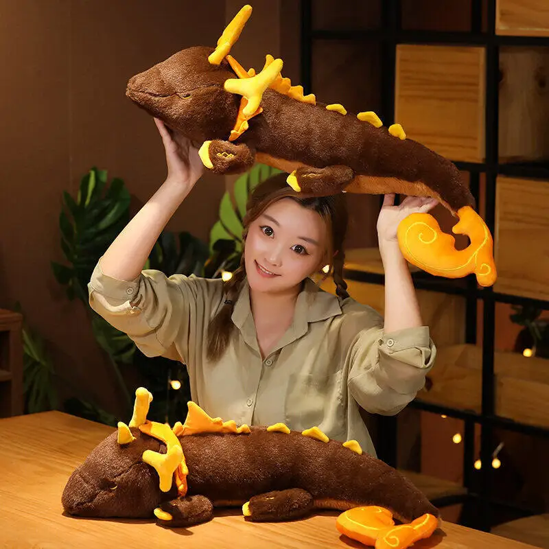 Plush Doll Genshin Impact Zhong Li Morax Dragon Soft Stuffed Plushie Pillow Home Decor