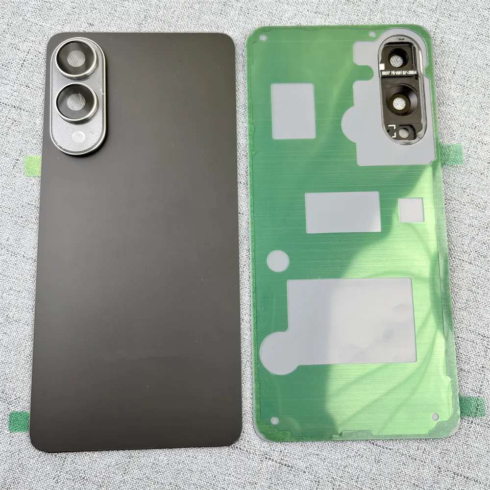 삼성 갤럭시 S25 엣지 S25edge SM-S937U 유리 후면 배터리 커버 후면 도어 하우징 케이스 교체 부품 (카메라 렌즈 포함)