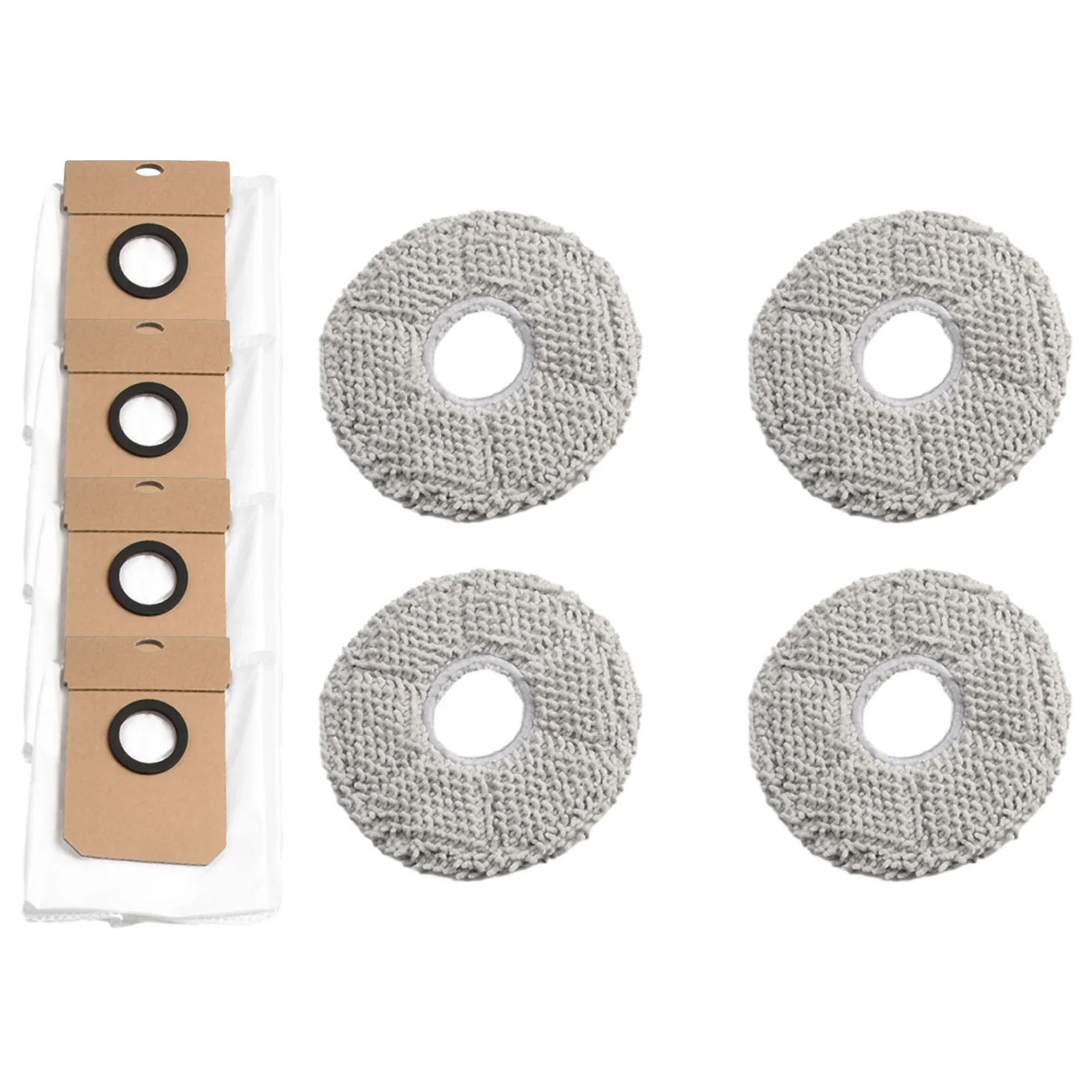 

1 Set Dust Bags Wiping Cloth Kit For Cecotec For Conga 11090 Sweeping Roboat Vacuum Cleaner Accessories Spare Parts Accessories