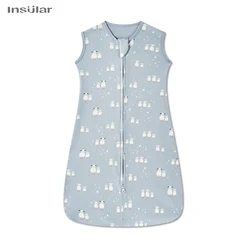 Breathable Cotton Sleeveless Baby Sleep Sack Cocoon Pajamas - 81cm(6-12 M) (Lamb)
