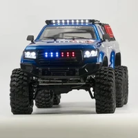 CROSSRC 1/10 6X6  RC AT6 RC Off-Road Vehicles Electric Cars 6WD Remote Control Car Toy with Light system TH21779-SMT6 1