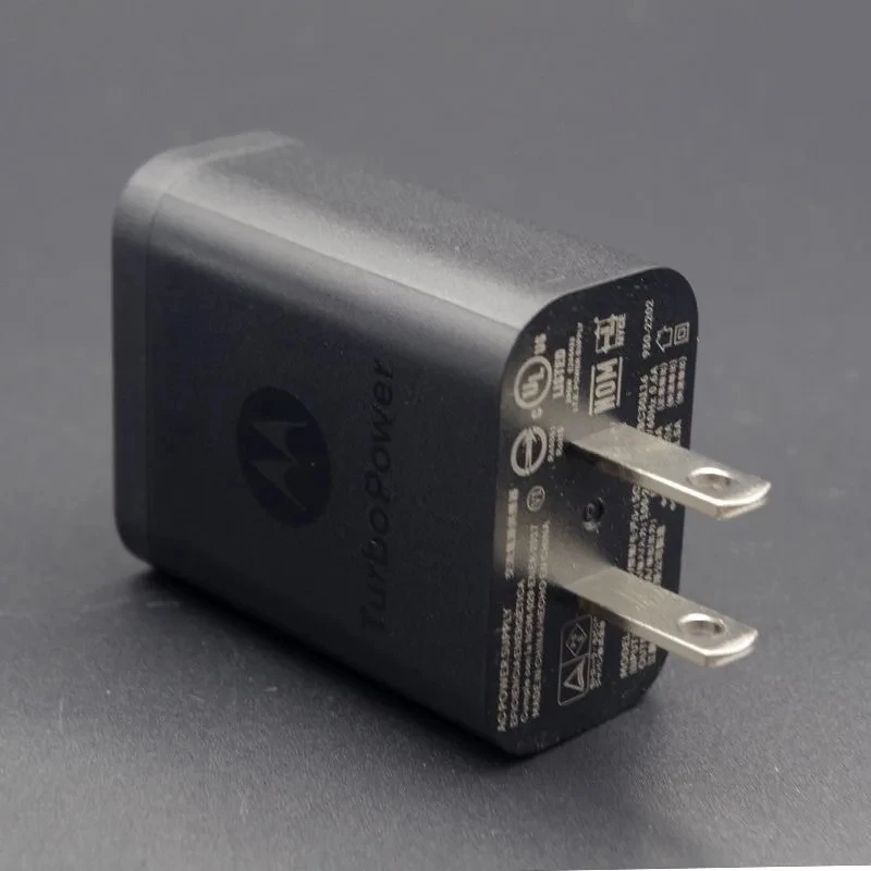 New For Motorola 18W US Plug Fast Charger Turbo Power Adapter For