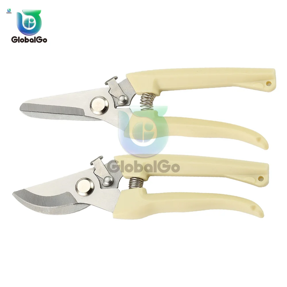 Description Picture 4 of itemGarden Pruning Shear Straight Blade Shears Stainless Steel Elbow Cut Tools for Shrub Trimmer Household Leaf Potted Branch Pruner