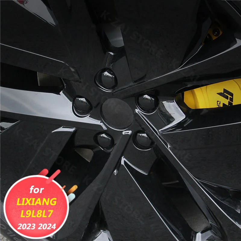 

Automotive exterior decoration accessories, wheel hub screw cover, DIY protective cover, ABS for LIXIANG L9 L8 L7 2023 2024