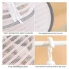 Foldable Balcony Drying Net for Drying Things Fly Proof Cage for Home Use Portable Fish Drying Net for Drying Vegetables 3