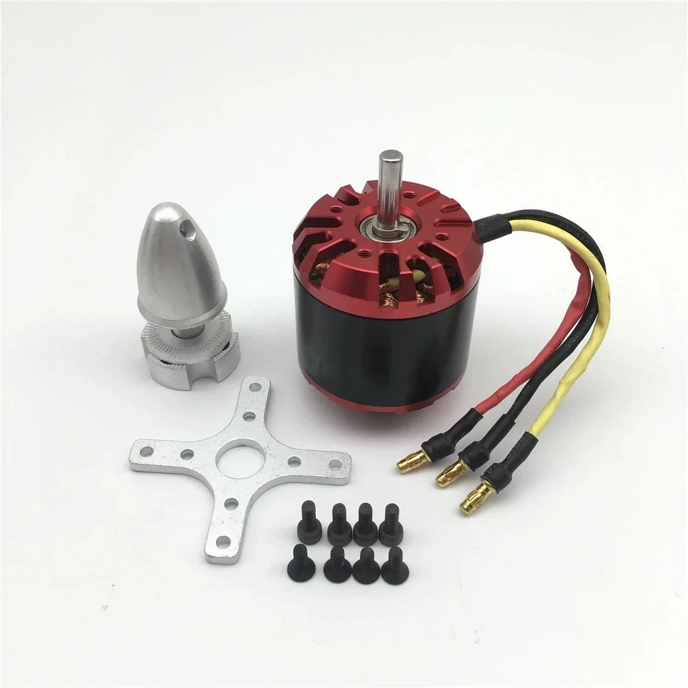 Moteur Brushless 4250 560KV/800KV pour Avion RC, support de montage et câbles de sortie