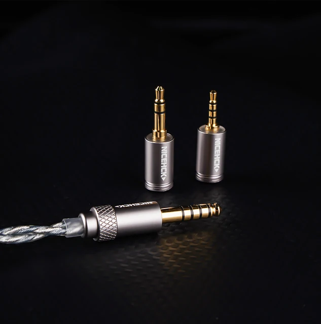 NICEHCK BlueLuna HiFi イヤホンケーブル シルバーメッキ OFC 3 NICEHCK BlueLuna HiFi イヤホンケーブル シルバーメッキ OFC 3