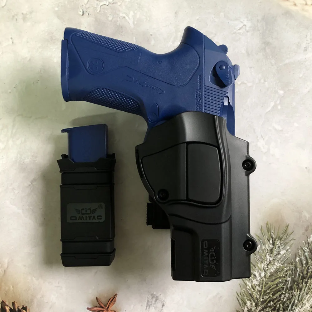 Fondina OWB Per Beretta PX4 Storm Full Size - Con Paddle E Ritenzione Livello 2, Destrorsa - Foto 5