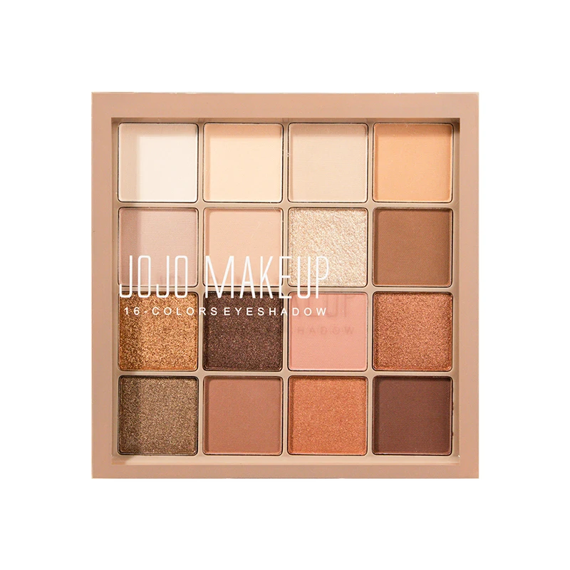 

Gentle Elegant Matte Eye Shadow Gentle Pearlescent Sixteen Colors Eye Shadow Plate High Color Rendering
