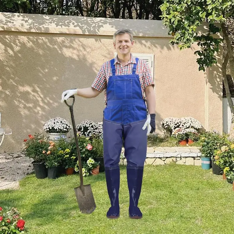Chest /Stockingfoot Hip Waders With Boots 3