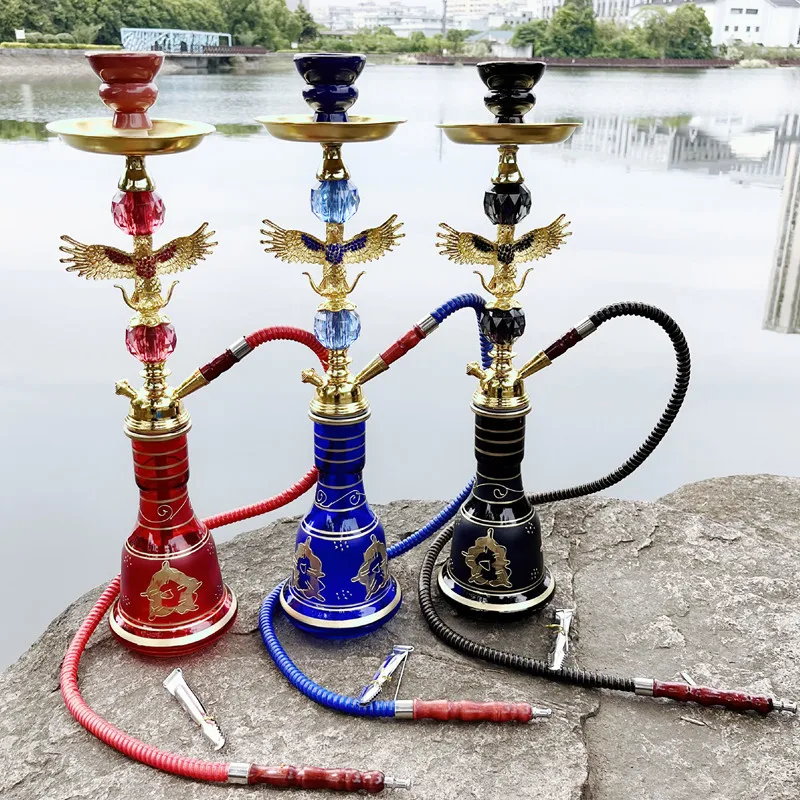 52cm Arab Shisha Hookah Set with Glass Base Bongs in Australian