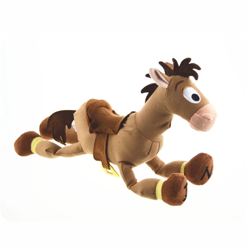 25cm Disney Animation Toy Story Woody Sheriff Bath Red Heart Horse Ordinary Acousto-optic Plush Toy Sofa Pillow Birthday Gift 2