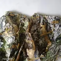 Men Women  Outdoor Ghillie Suit Camouflage Clothes Jungle Suit CS Training Leaves Clothing Hunting Suit Pants Hooded Jacket - Image 6
