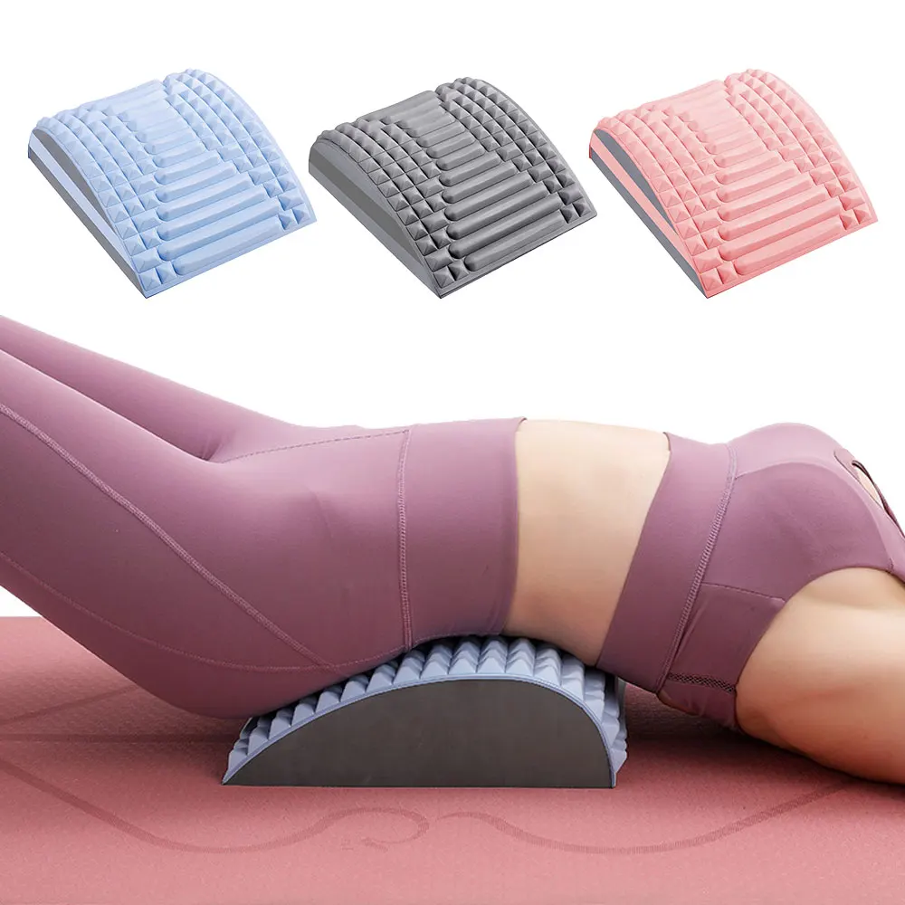 Lumbar Stretcher Refresh Neck and Back Stretcher Cracker for Lower Pain
