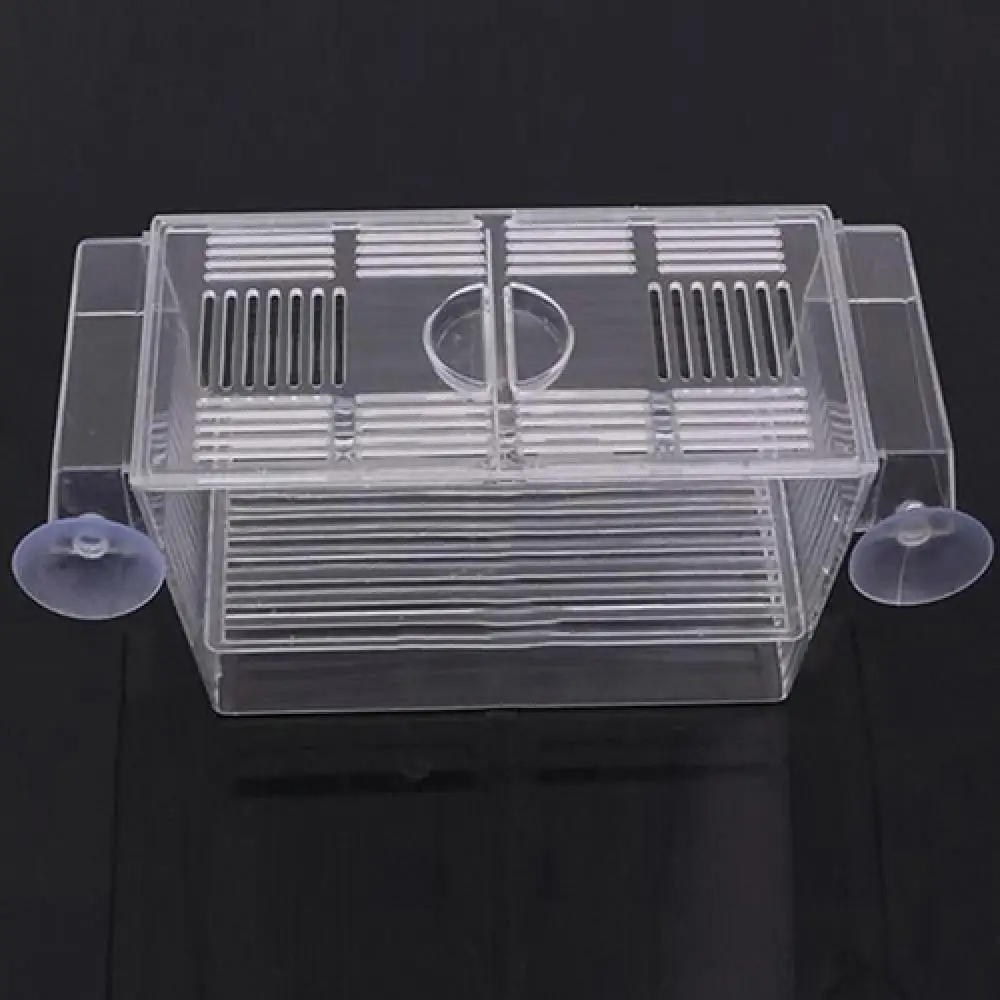Fish Breeding Box Aquarium Fish Tank Guppy Double Breeding Breeder Rearing Box Fish Tank Aquarium for Accessories equipment