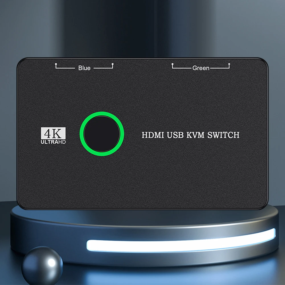 HDMI ȣȯ USB KVM ġ й, 콺  HD Ϳ, USB3.0, 4 Ʈ, 4K UHD