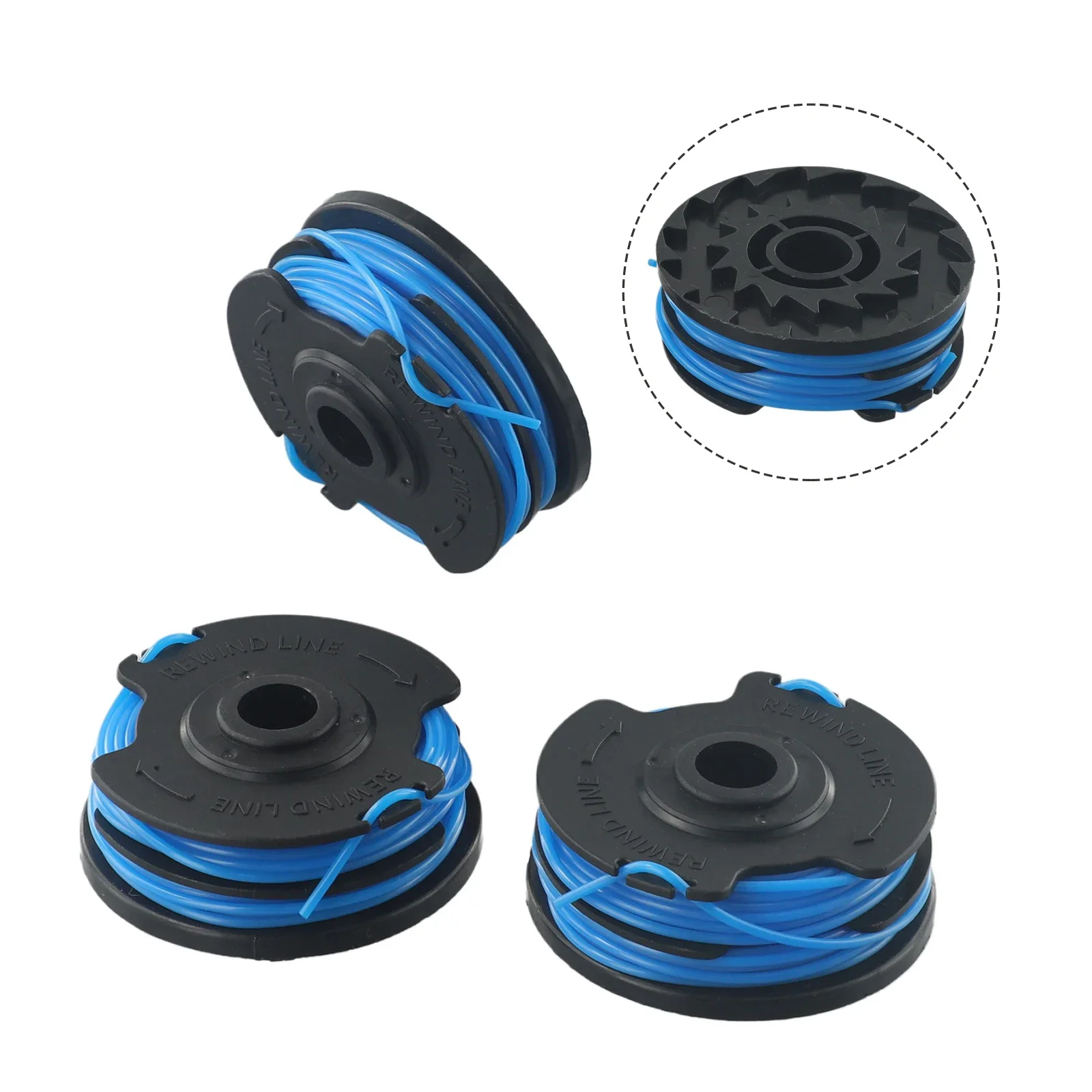 

3pcs Thread Spool For WOLF GT840 GT850 GT-F10 From Bjh 2013 9306821 Trimmer Spool For Garden Grass Cutter Replacement Line Spool