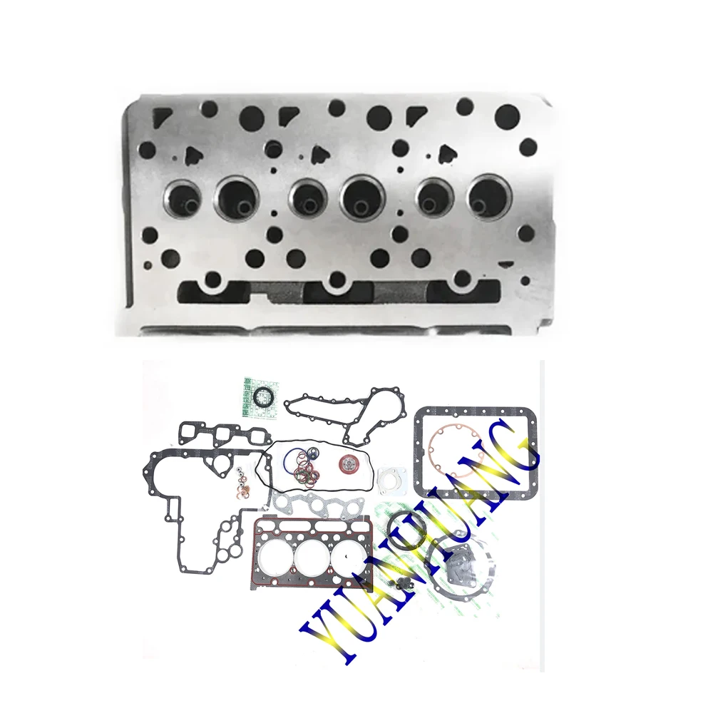 

Cylinders Diesel Engine Part D1462 Cylinder Head with gasket set For Kubota Engine