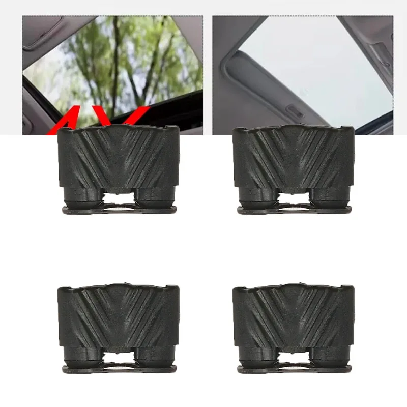 Sunroof Slider Repair Clips 4X For Renault Megane MK2 7701209744