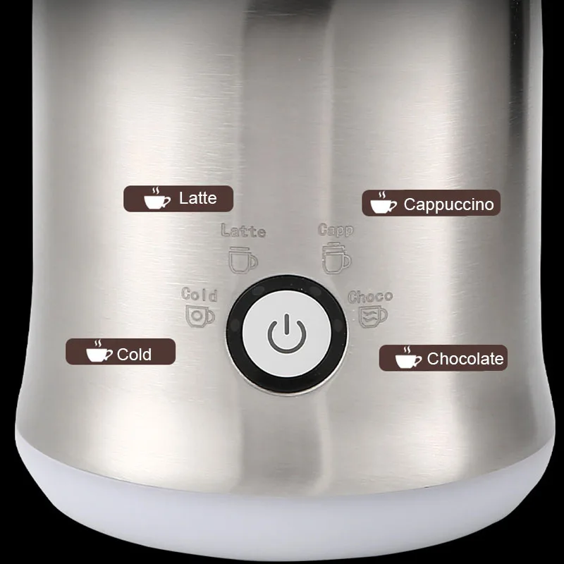 Electric Automatic Hot Cold Milk Frother Foamer Bubble Mixer Latte Warmer Cup Fancy Coffee Cappuccino Heater Chocolates Melter 4