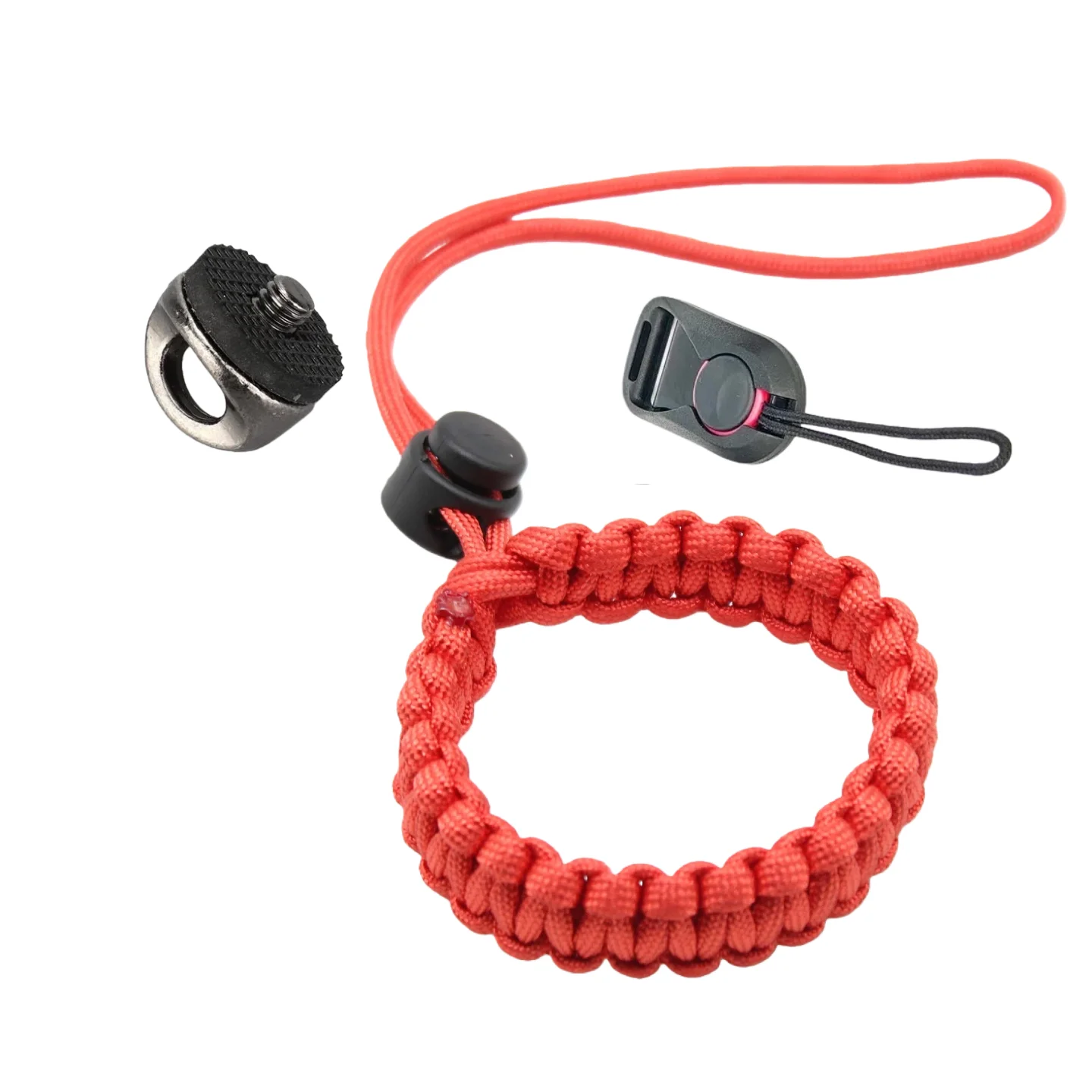 Anti-Lost Weave Wrist Strap with 1/4 Screw