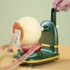 1pc Hand Crank Apple Peeler Automatic Rotation Adjustable Clamp Fruit Peeling Tool uses for kitchen fruit prep gadget 3