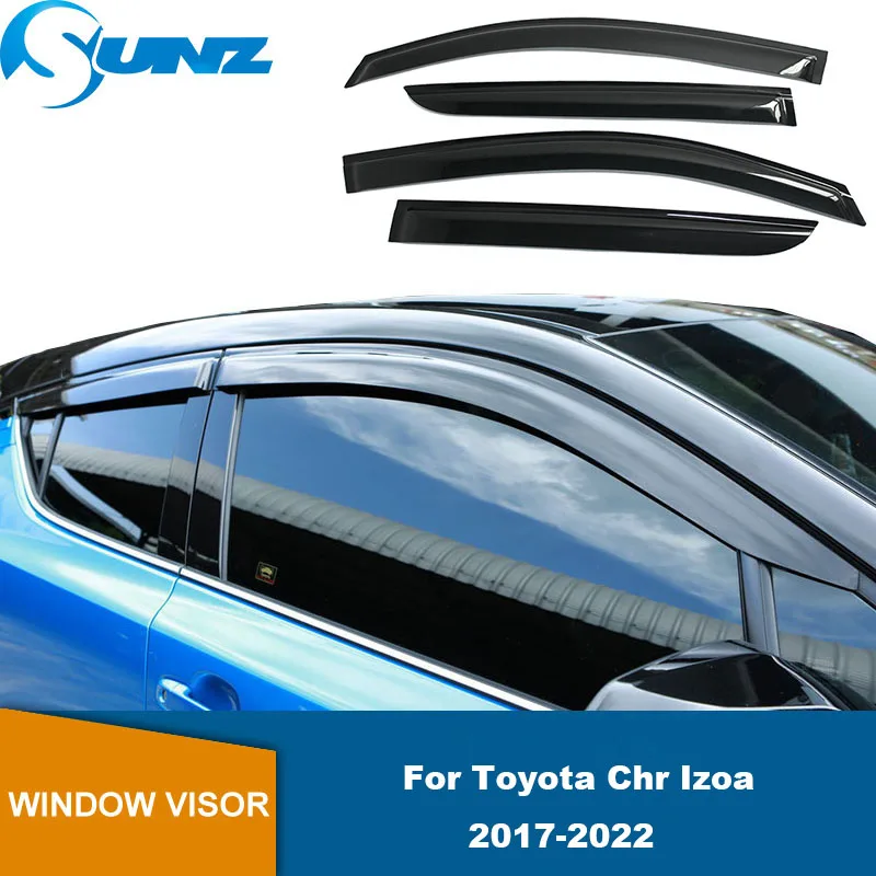 Visiera Parasole Anteriore Per Toyota C-HR E IZOA (2018–2024) – Lato Guida O Passeggero, Con Specchietto, Materiale Resistente, Installazione Facile