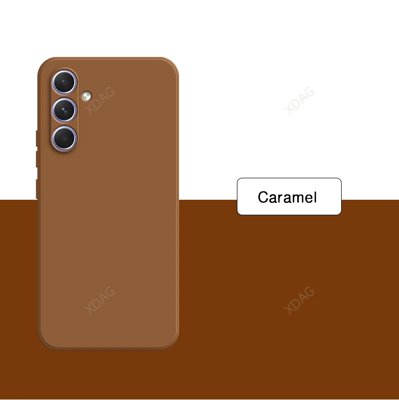 Premium Liquid Silicone Solid Color Phone Case - Enhanced Back Cover Design